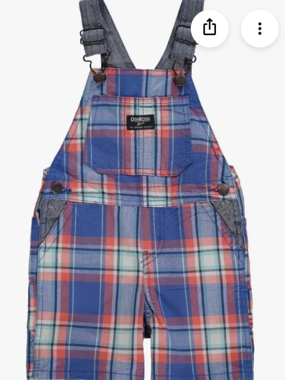 OshKosh Bgosh cute plaid